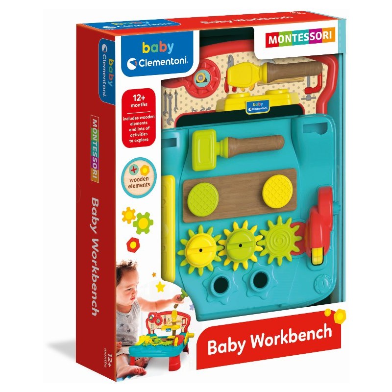 clementoni baby montessori bachetto lavoro ean 8005125179688