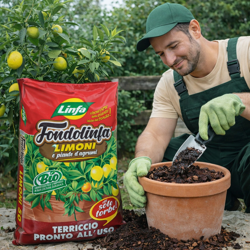 Terriccio Fondolinfa Agrumi E Limoni 50 Lt