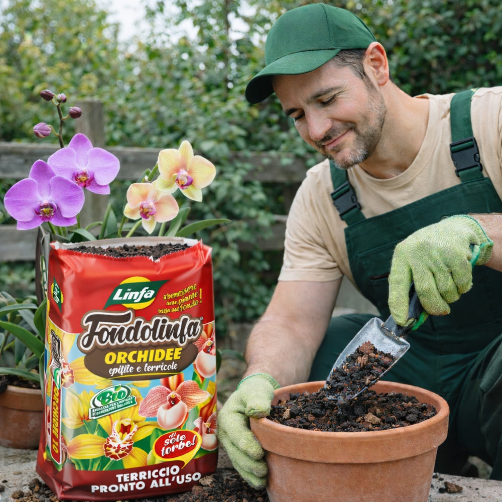 Terriccio Fondolinfa Orchidee 10 Lt