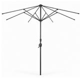 Struttura Ombrellone Senza Telo Antracite D.250 Cm