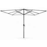 Struttura Ombrellone Senza Telo Grigio 3X2 mt