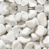 Ciottoli Bianco Carrara 15-25 Mm 20 Kg
