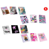 Quaderni A4 Active Girl  Pacco 3 PZ Assortiti Rigatura 4 mm