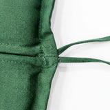 Cuscino James Prolunga 155x44xh.4 Bianco/Verde