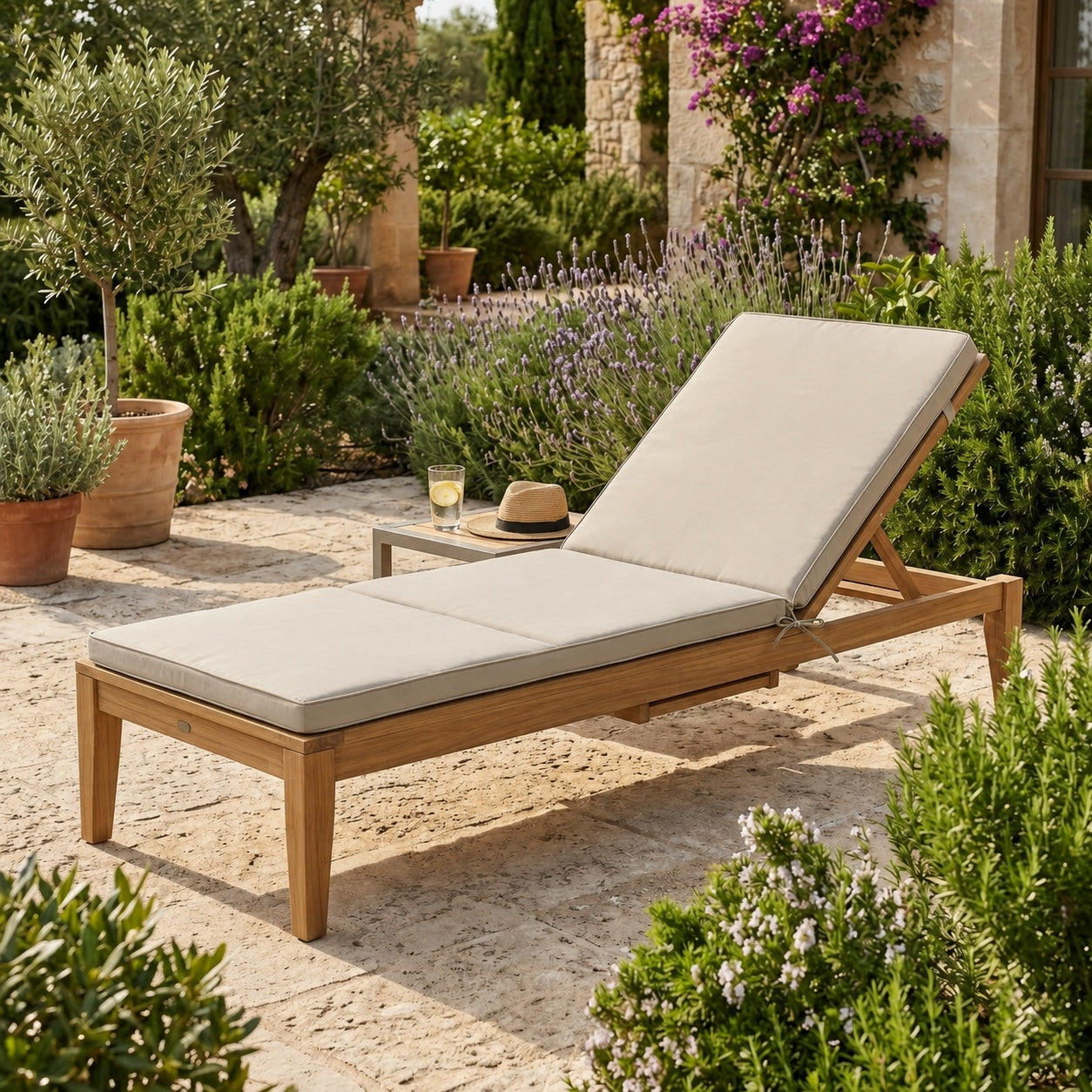 Cuscino Lettino Freddy 188x58xh.5 Cm Tortora