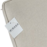 Cuscino Iside 50x54xh.5 Cm Ecru