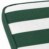 Cuscino Iside 50x54xh.5 Cm Bianco E Verde