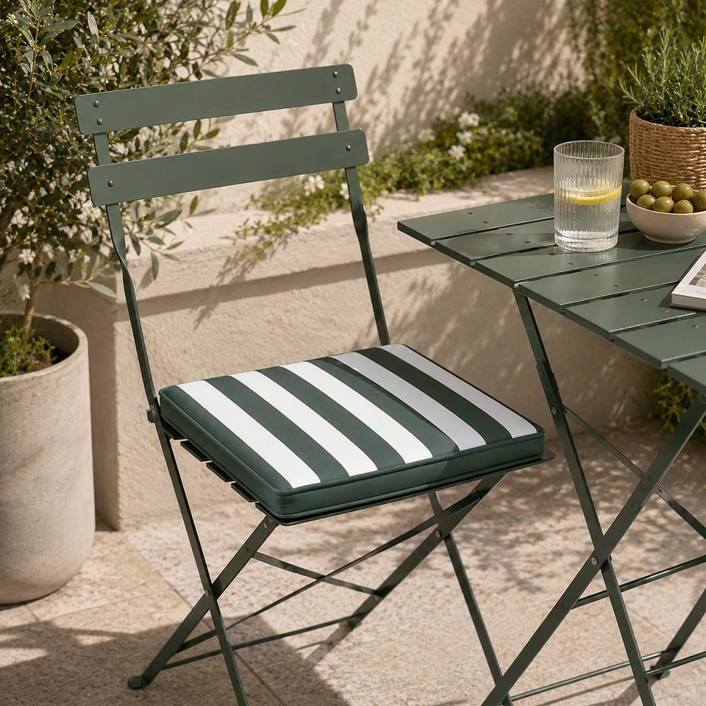 Cuscino Seduta Rah 45x50xh.5 Cm Bianco/Verde
