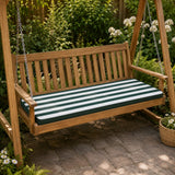 Cuscino Dondolo Horus 135x50xh.5cm Bianco/Verde