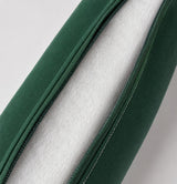 Cuscino Panca Triadi 110x45x4 Cm Bianco E Verde