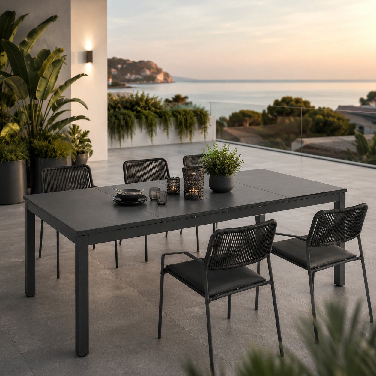 Tavolo Mikonos Allungabile 180/240x100 Cm