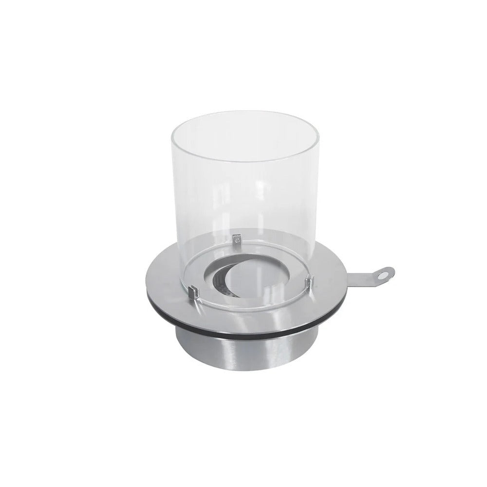 Bruciatore Tondo Incasso 3 Lt D35 Inox/Vetro