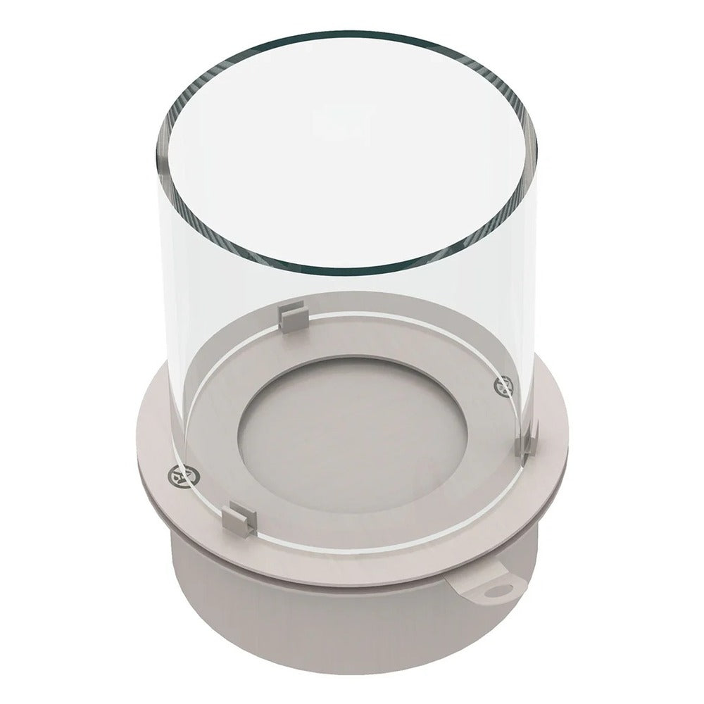 Bruciatore Tondo Incasso 3 Lt D30 Inox/Vetro