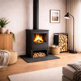 Pedana Salvapavimento Per Stufe 70x60 Acciaio