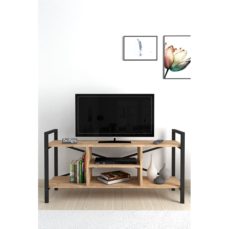immagine-1-bofigo-mobile-tv-metal-colore-pino-120x35h61-cm-ean-8683456000439