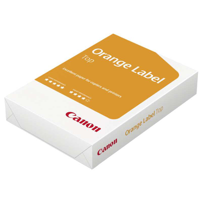 Confezione 5 risme Carta Fotocopie Canon Orange A4 80 gr