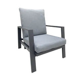 nbr set 2 poltrone valdivia in alluminio antracite ean 9972015108334