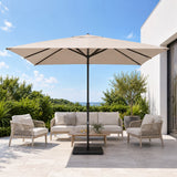 Ombrellone Iseo Palo Centrale Beige 3x3m