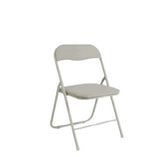 Sedia Polo In Metallo E Pvc Design Nero