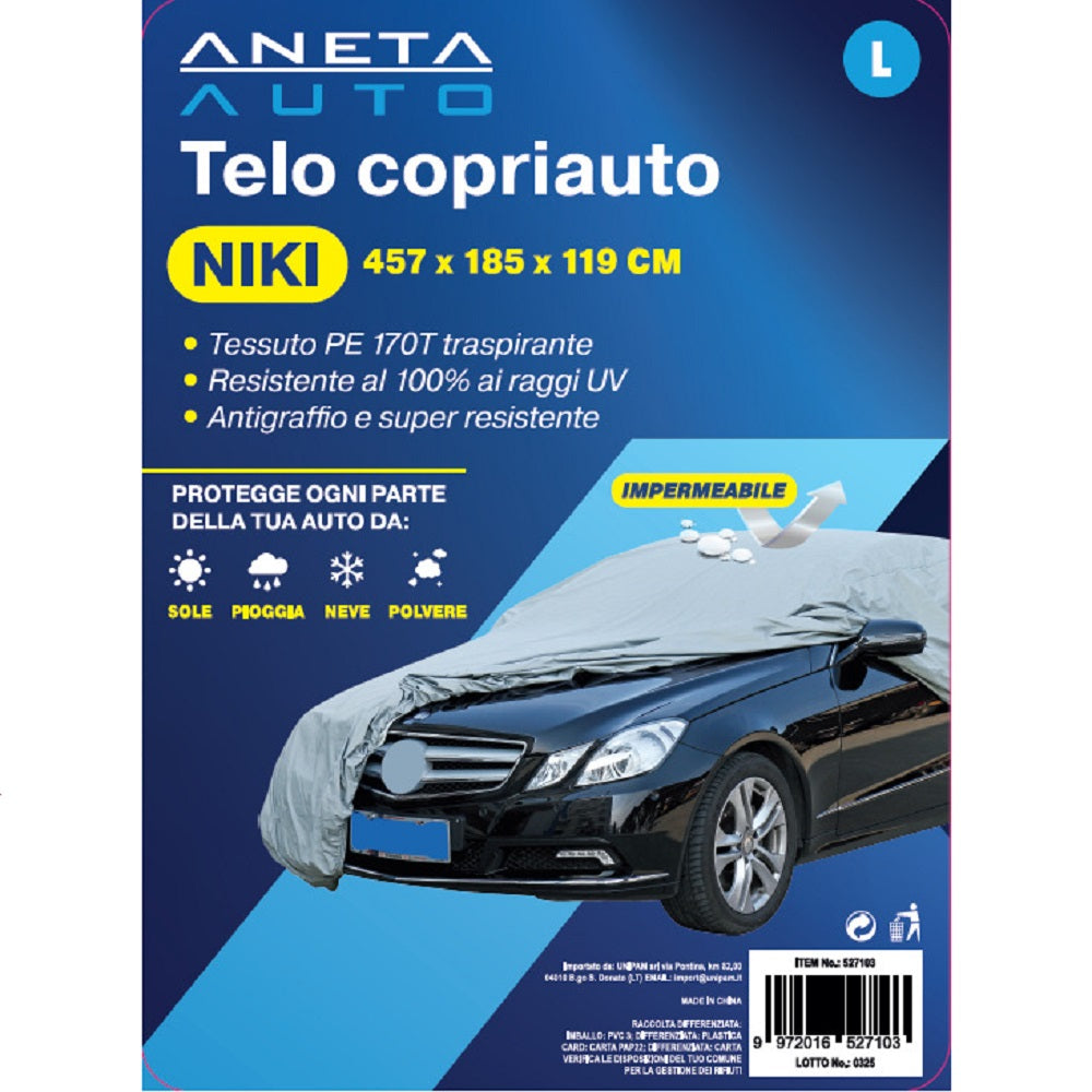 Telo Copriauto Niki 457x185x119 Cm