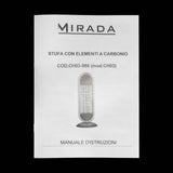 Stufa Al Carbonio Focò 900 W