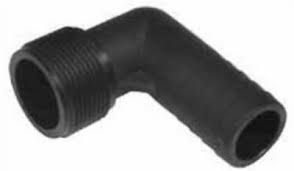 Forespar - 90° Pipe-to-Hose Adapter Male, Part No. 901001 - Male IPS 3/4