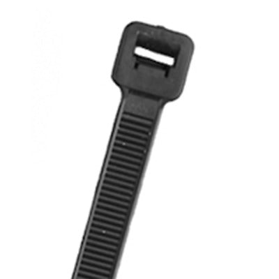 Mize Wire - Nylon Cable Ties , Part No NT24W-50 , Color Black , Overall Usable Length 25.2