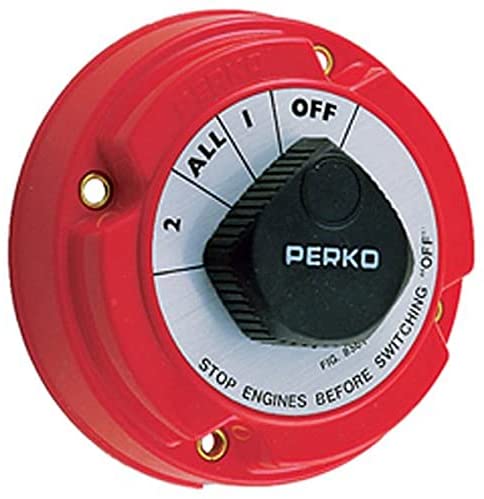 Perko - Battery Switches Off–1–2–All - 8501DP