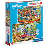 immagine-1-clementoni-clementoni-puzze-2x60-mickey-and-friends-21620p-ean-8005125216208