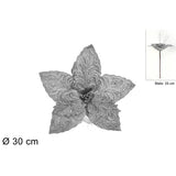 immagine-1-due-esse-christmas-fiore-natalizio-silver-art.mqzf-656-ean-8033113761584