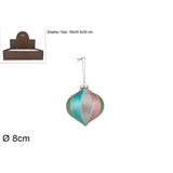 immagine-1-due-esse-christmas-palla-goccia-vetro-8cm-fasce-multic-ean-8053482166964