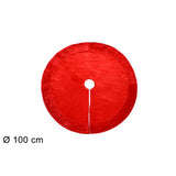 immagine-1-due-esse-christmas-tappeto-in-velluto-pelliccia-rosso-100cm-ean-8053482093383