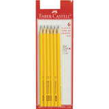 immagine-1-faber-castell-matite-bonanza-6pz-gialle-faber-castell-ean-4005404000348