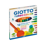 immagine-1-fila-pennarelli-turbocolor-12pezzi-lavabile-giotto-ean-8000825411007