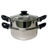 immagine-1-steel-pan-vaporiera-inox-24cm-cop.-vetro-steel-pan-15267-ean-8015094152674